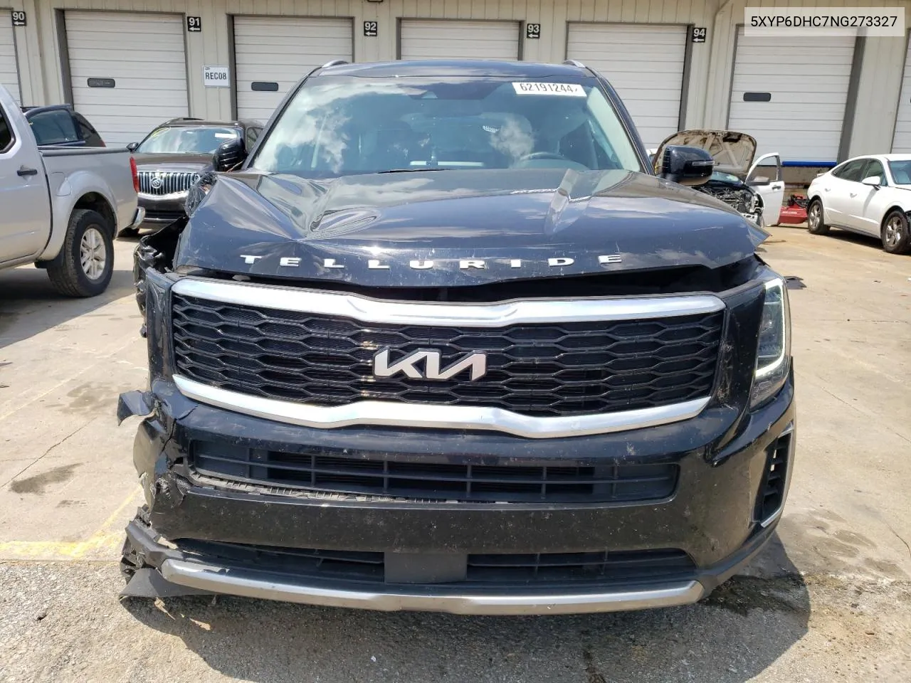 2022 Kia Telluride S VIN: 5XYP6DHC7NG273327 Lot: 62191244