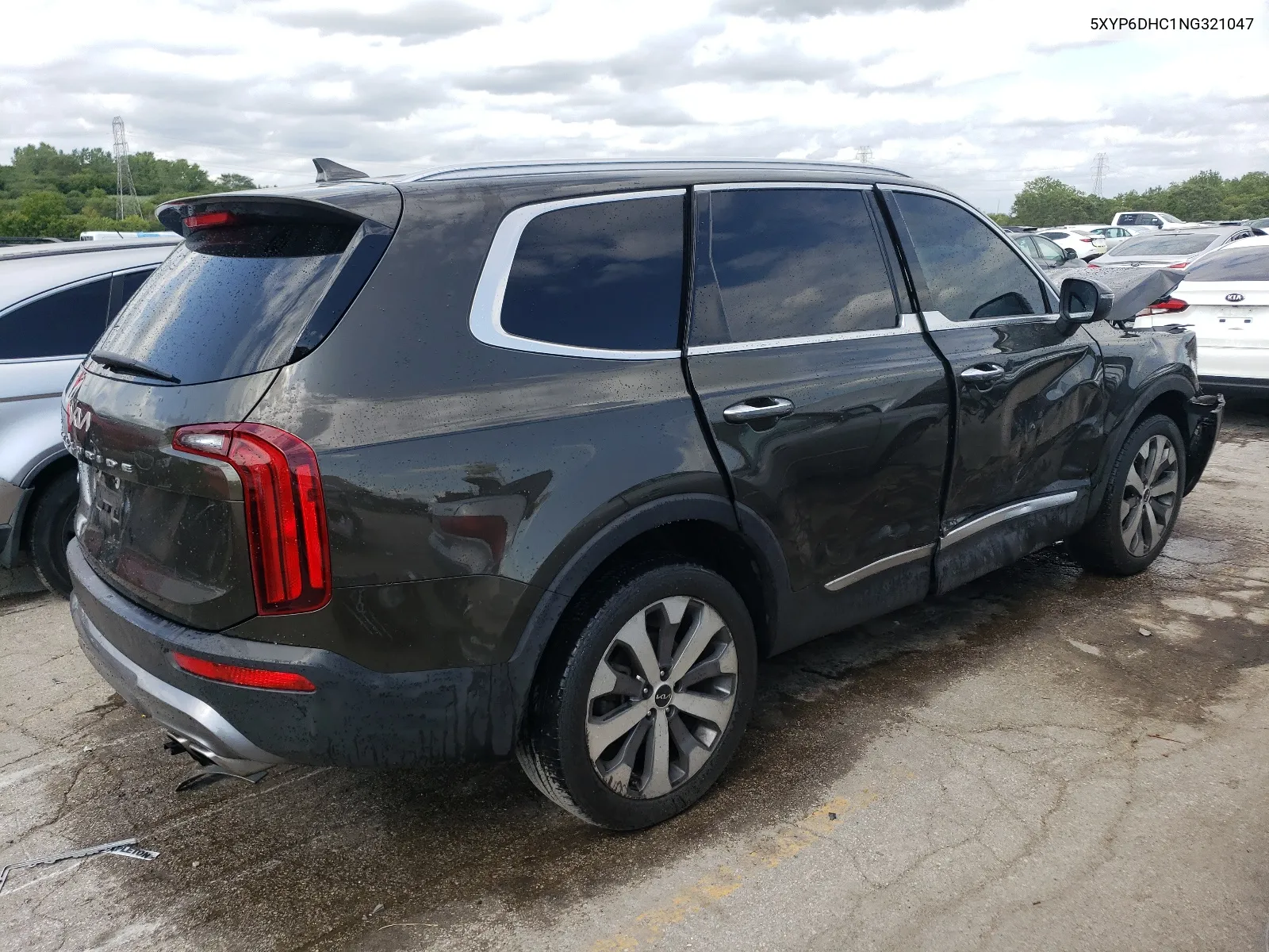 5XYP6DHC1NG321047 2022 Kia Telluride S