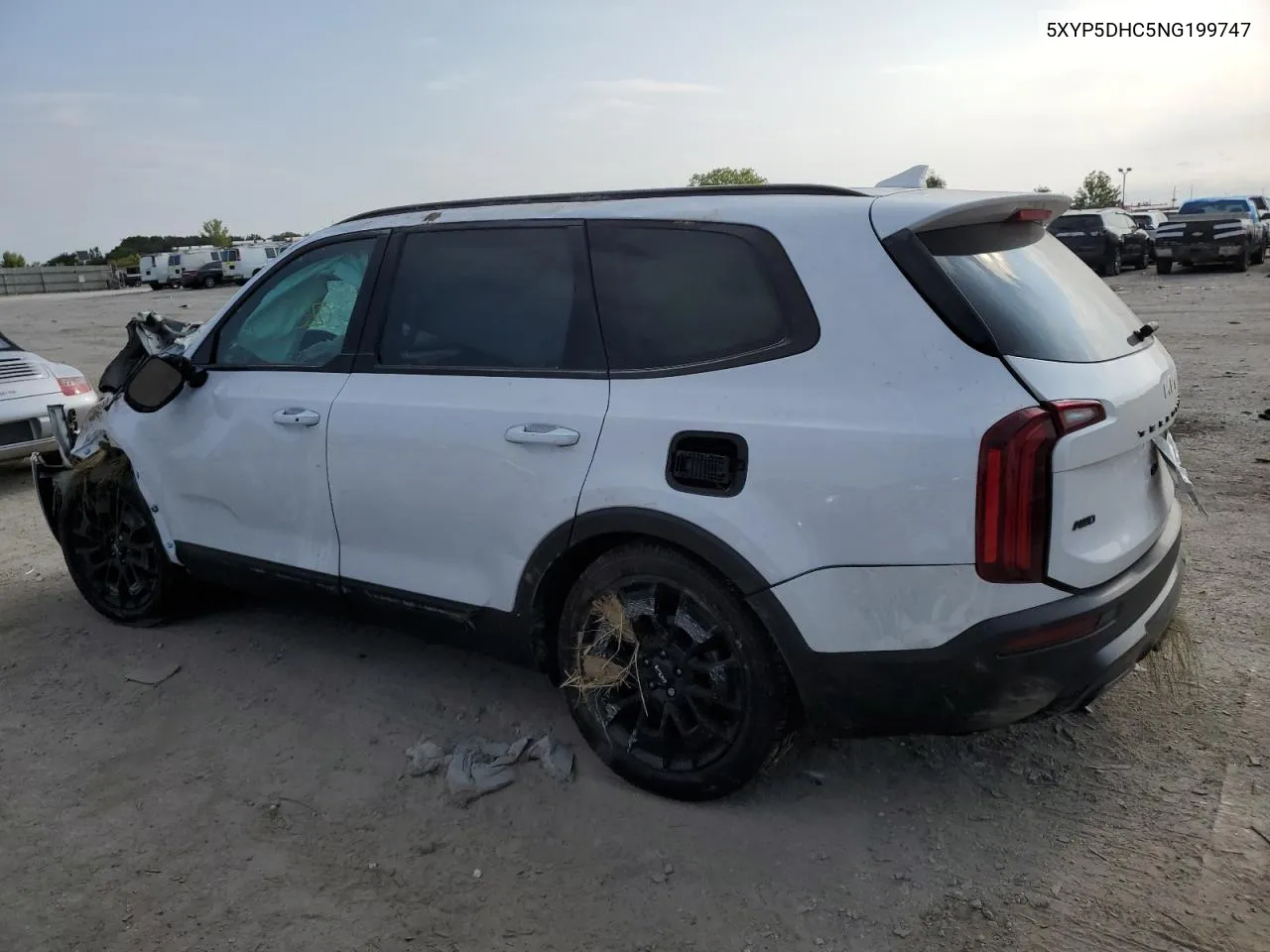 2022 Kia Telluride Sx VIN: 5XYP5DHC5NG199747 Lot: 66597554