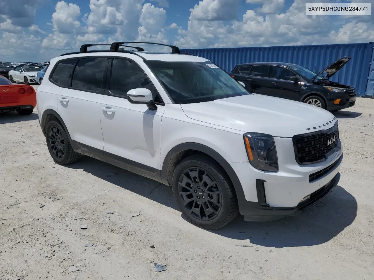 2022 Kia Telluride Sx VIN: 5XYP5DHC0NG284771 Lot: 67343544