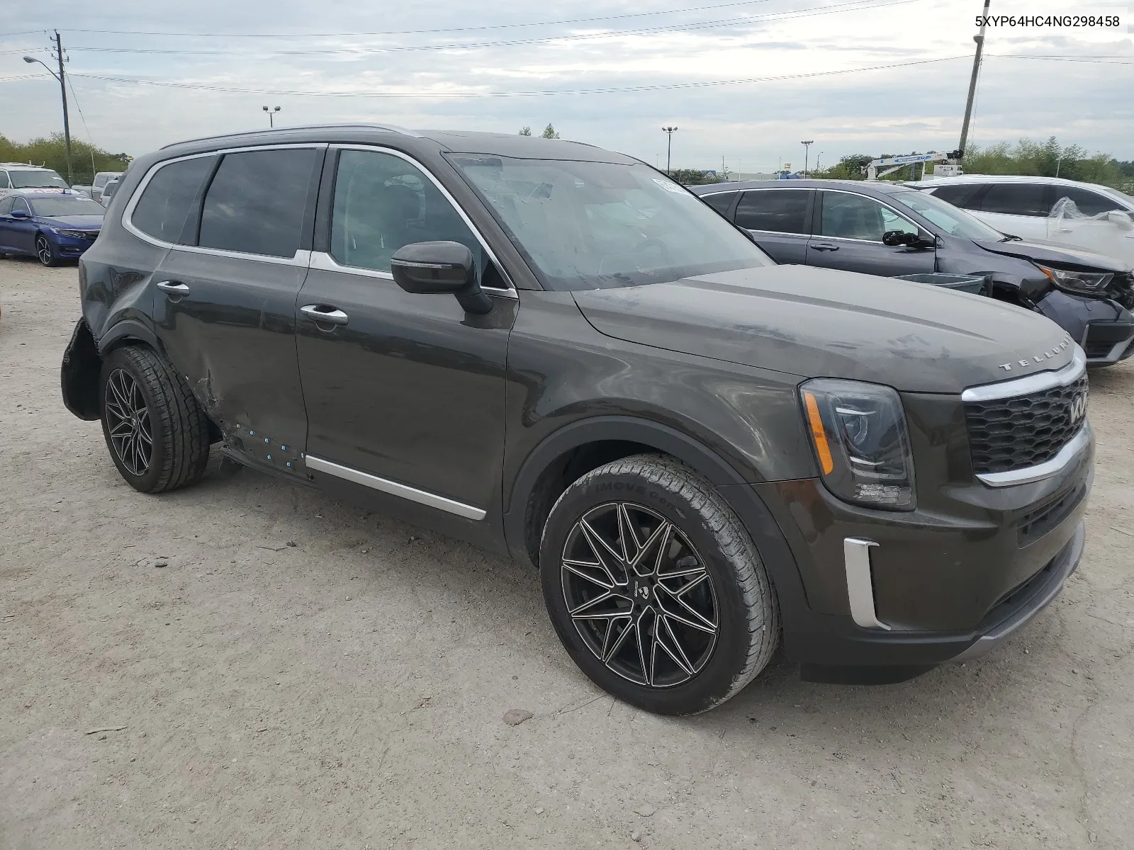 2022 Kia Telluride S VIN: 5XYP64HC4NG298458 Lot: 67471514