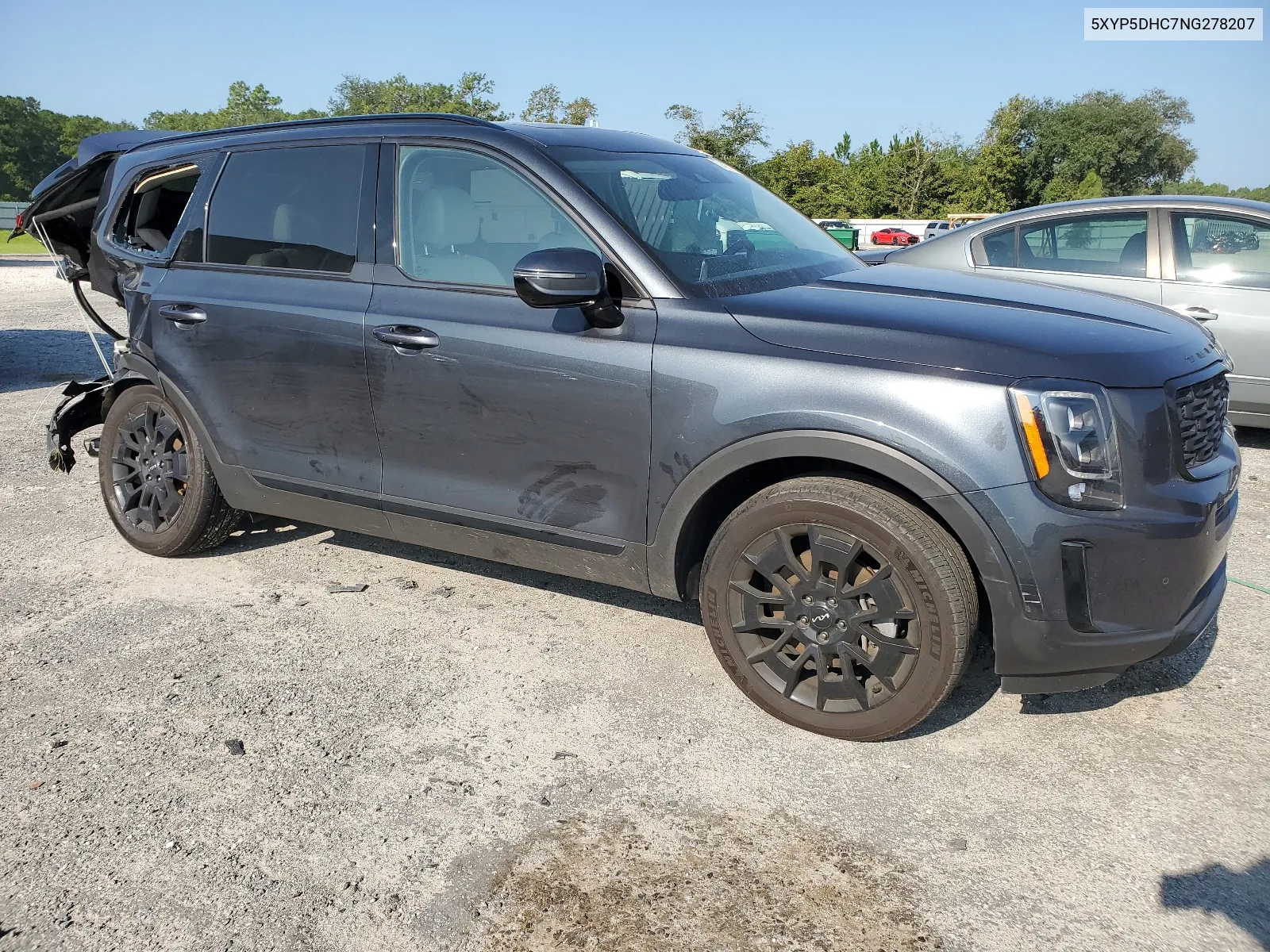 2022 Kia Telluride Sx VIN: 5XYP5DHC7NG278207 Lot: 67495774