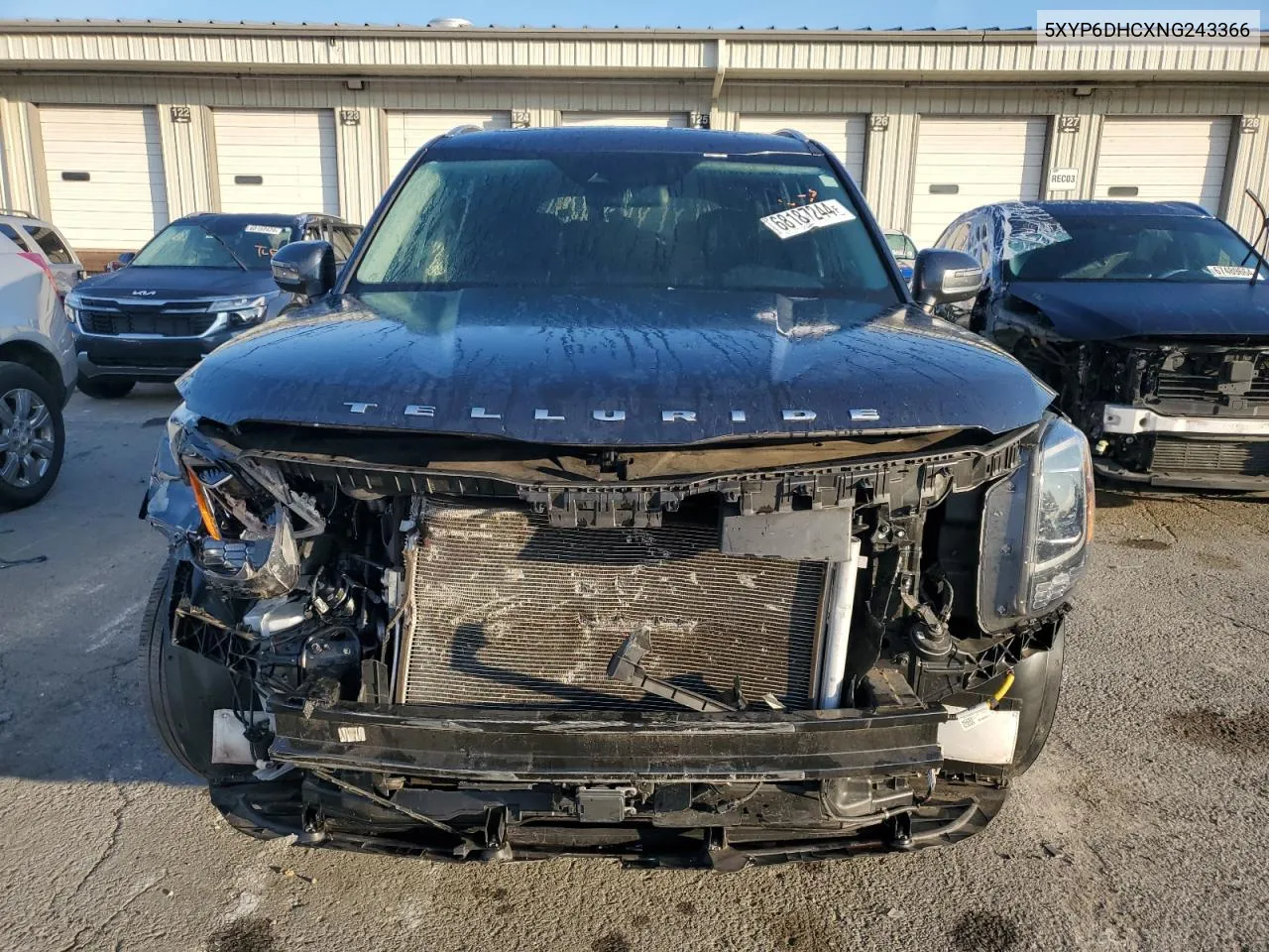 2022 Kia Telluride S VIN: 5XYP6DHCXNG243366 Lot: 68187244