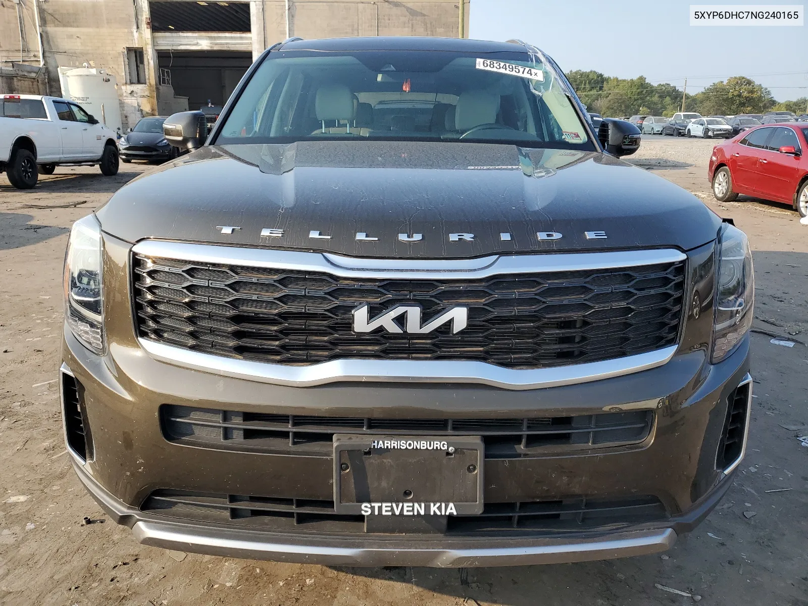 2022 Kia Telluride S VIN: 5XYP6DHC7NG240165 Lot: 68349574