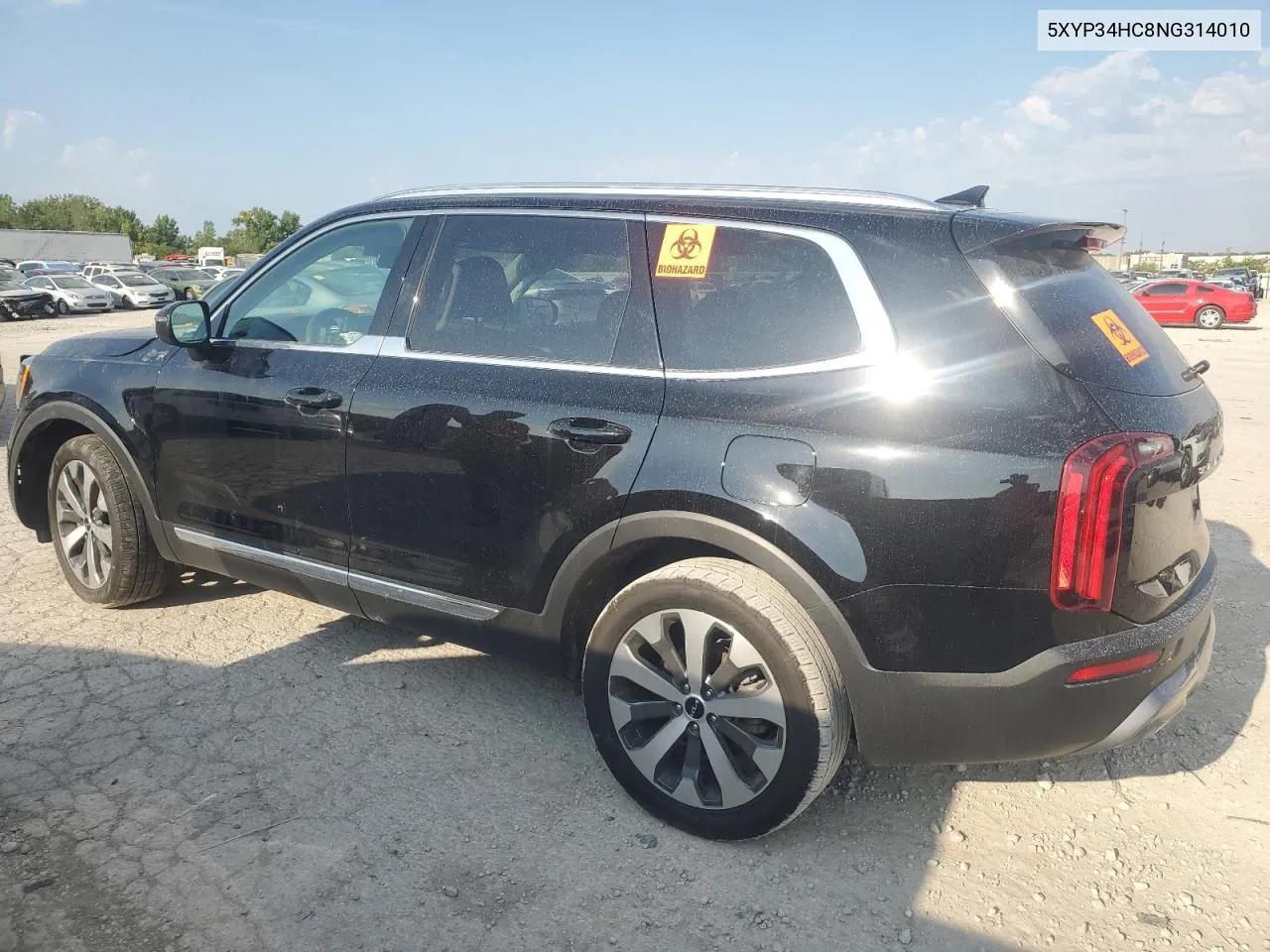 2022 Kia Telluride Ex VIN: 5XYP34HC8NG314010 Lot: 69105774