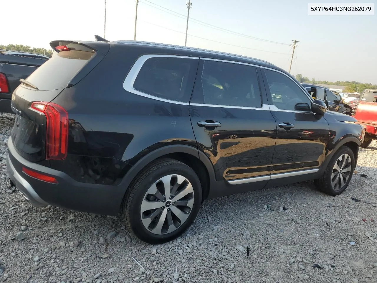 2022 Kia Telluride S VIN: 5XYP64HC3NG262079 Lot: 69248314