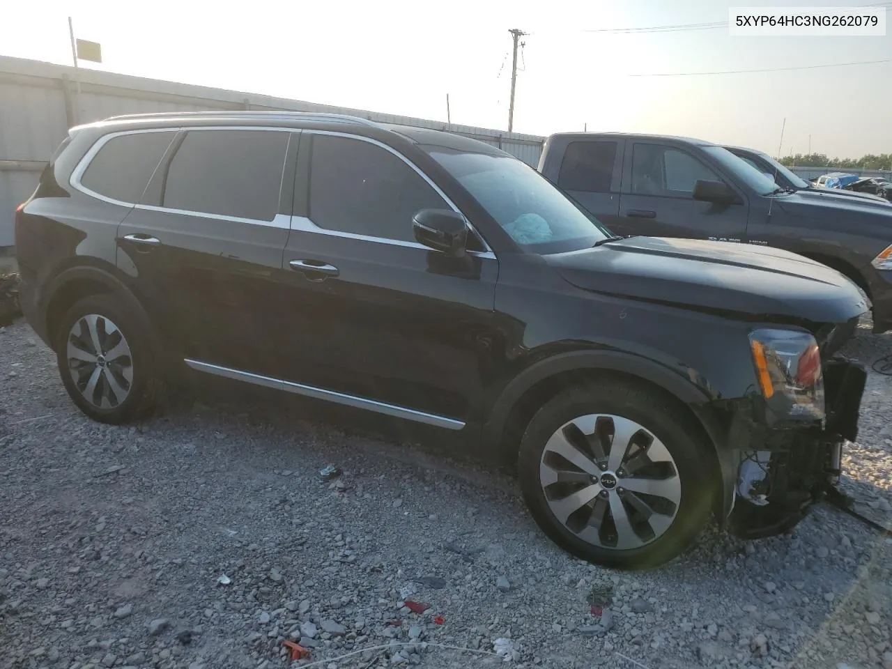 2022 Kia Telluride S VIN: 5XYP64HC3NG262079 Lot: 69248314