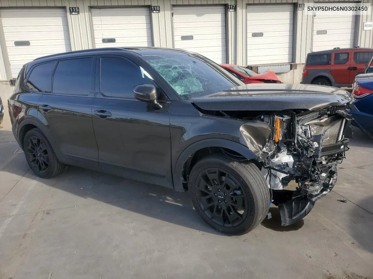 2022 Kia Telluride Sx VIN: 5XYP5DHC6NG302450 Lot: 69631194