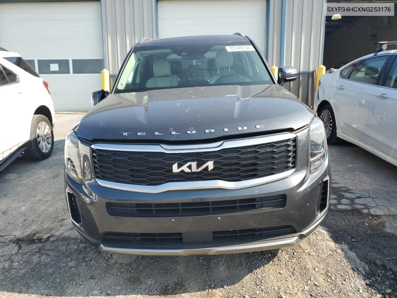 2022 Kia Telluride Ex VIN: 5XYP34HCXNG253176 Lot: 70148734