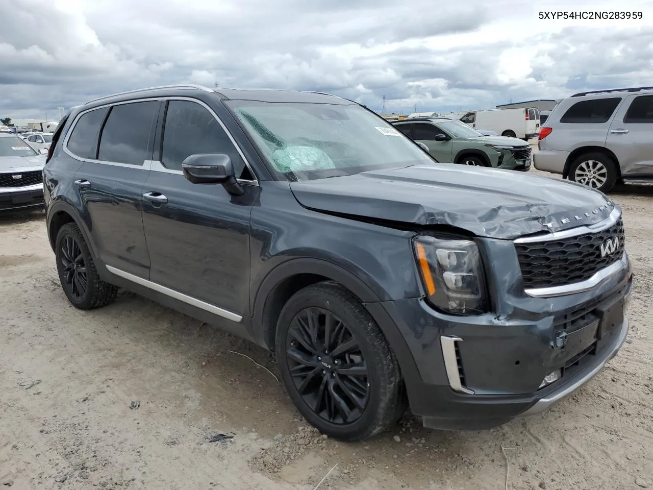 5XYP54HC2NG283959 2022 Kia Telluride Sx