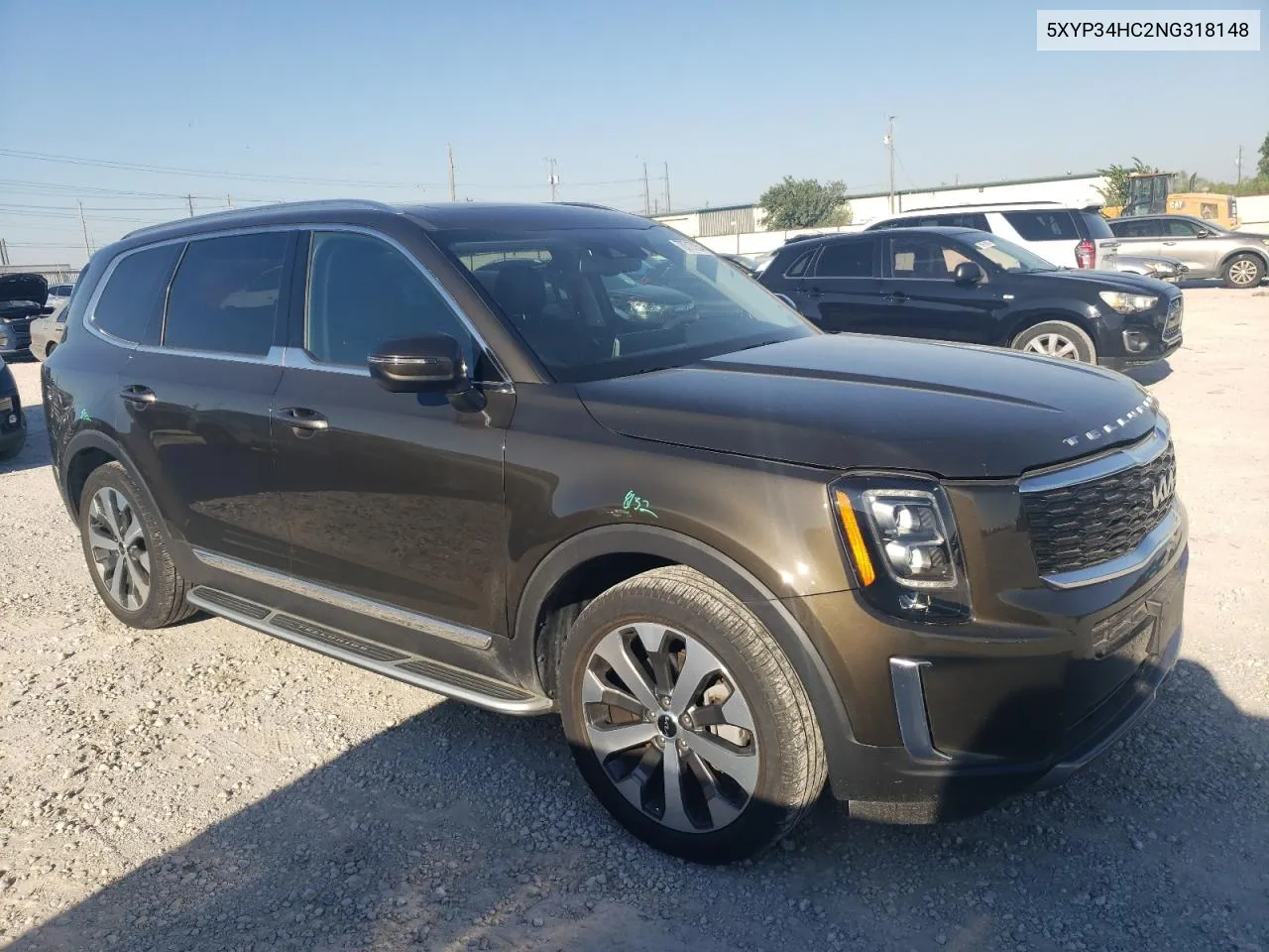 5XYP34HC2NG318148 2022 Kia Telluride Ex