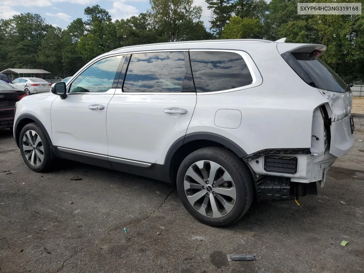 2022 Kia Telluride S VIN: 5XYP64HC3NG319168 Lot: 71598804