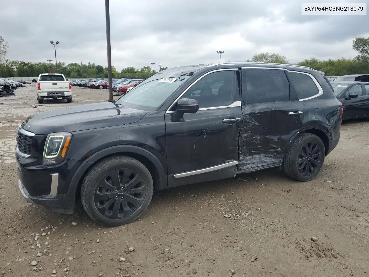 2022 Kia Telluride S VIN: 5XYP64HC3NG218079 Lot: 71617904