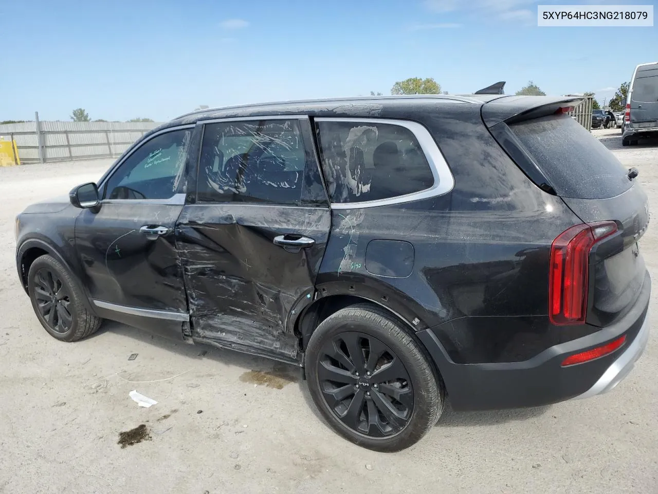 2022 Kia Telluride S VIN: 5XYP64HC3NG218079 Lot: 71617904