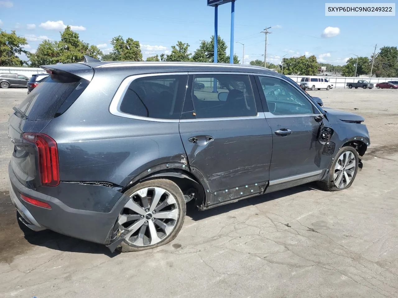 2022 Kia Telluride S VIN: 5XYP6DHC9NG249322 Lot: 72064584