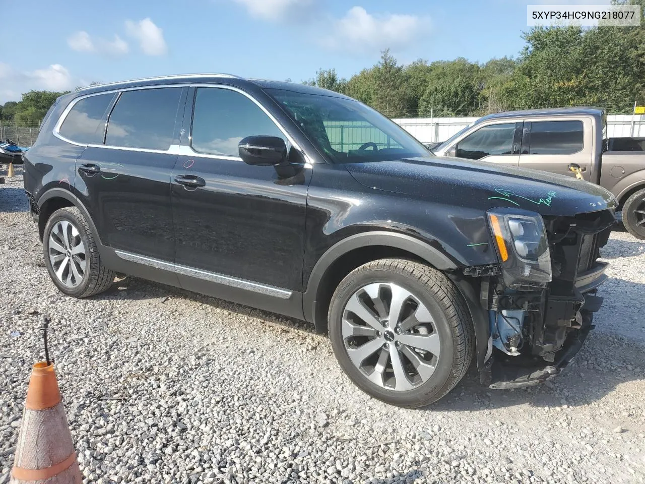 2022 Kia Telluride Ex VIN: 5XYP34HC9NG218077 Lot: 72075964