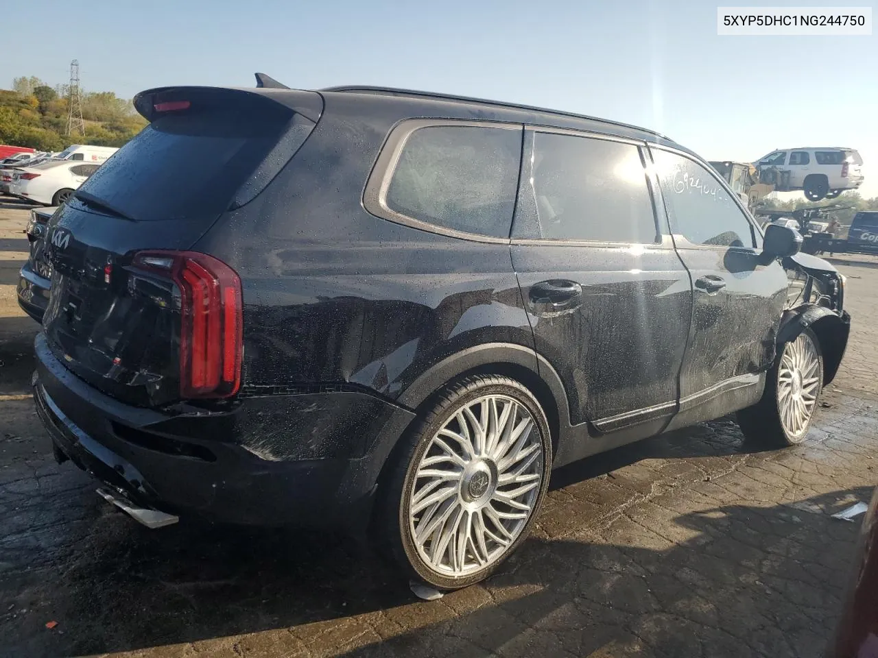 2022 Kia Telluride Sx VIN: 5XYP5DHC1NG244750 Lot: 72267674