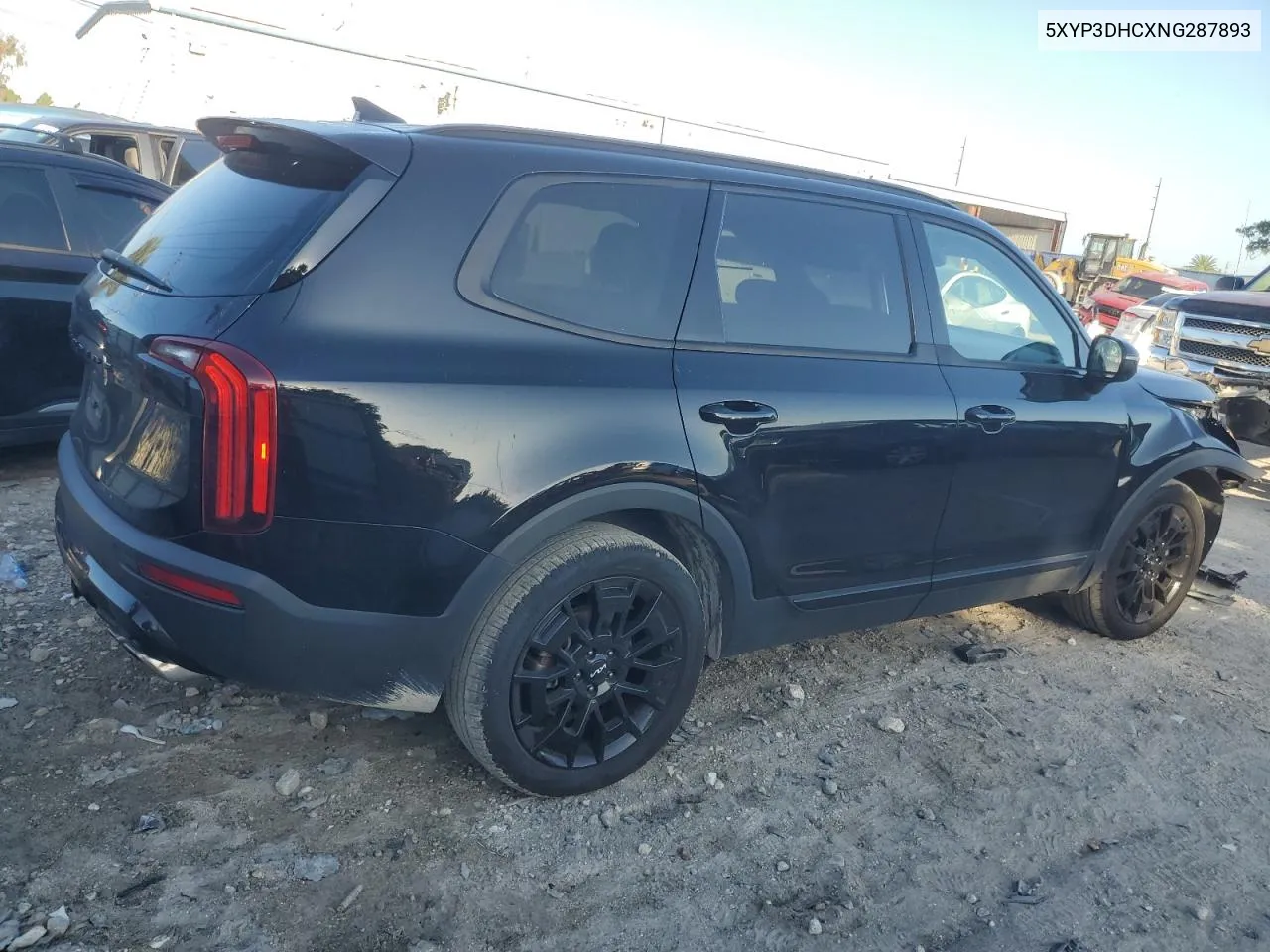 2022 Kia Telluride Ex VIN: 5XYP3DHCXNG287893 Lot: 72735454