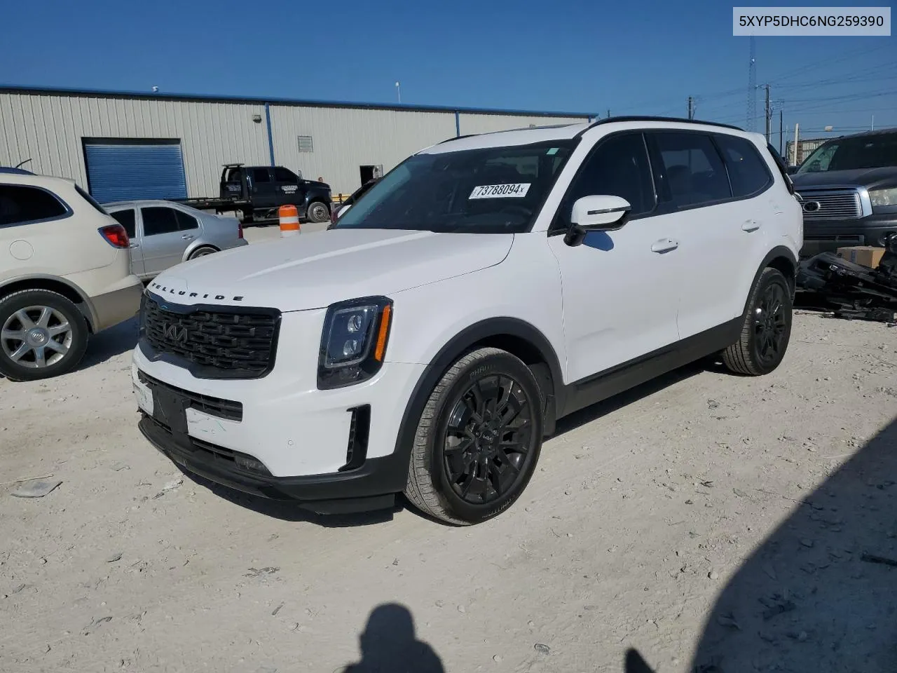 2022 Kia Telluride Sx VIN: 5XYP5DHC6NG259390 Lot: 73788094