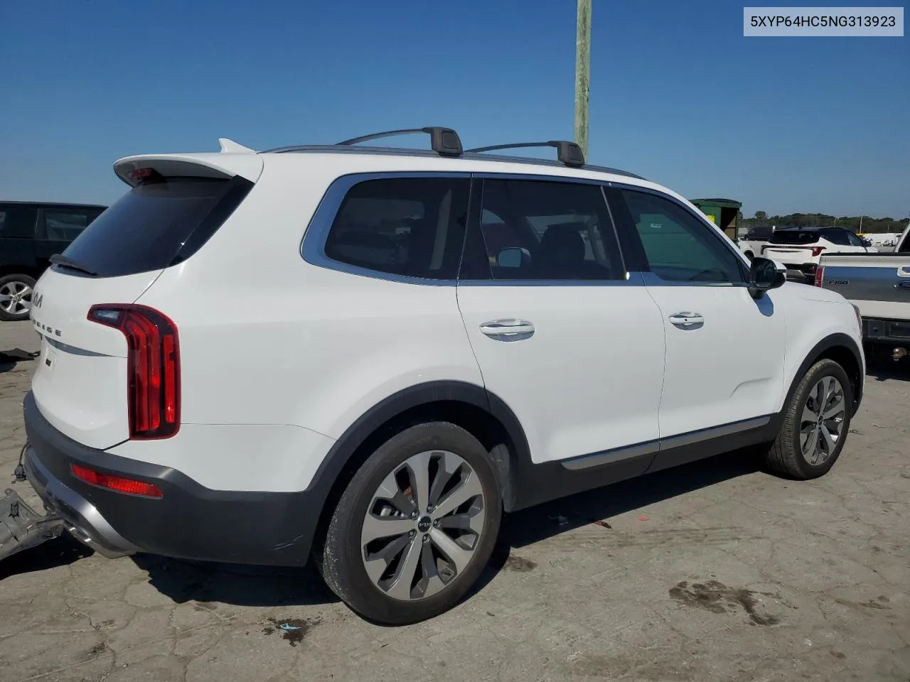 2022 Kia Telluride S VIN: 5XYP64HC5NG313923 Lot: 73853194