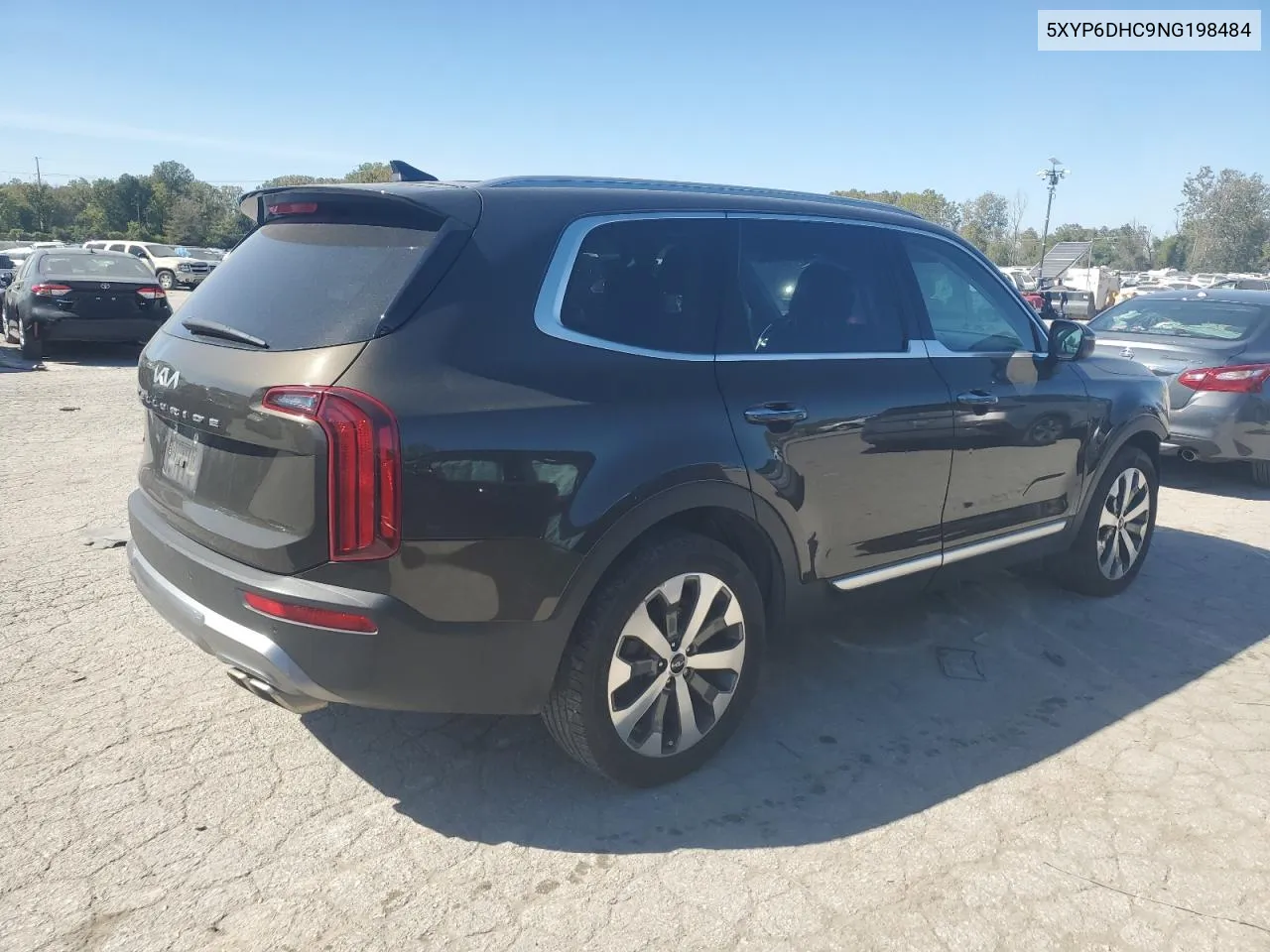 2022 Kia Telluride S VIN: 5XYP6DHC9NG198484 Lot: 74199444