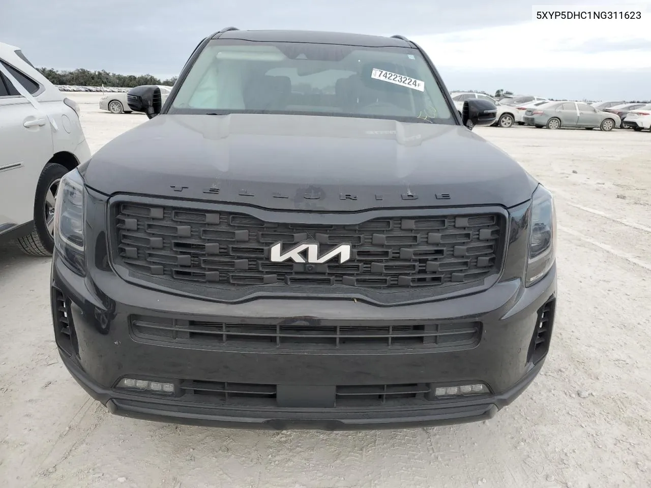 2022 Kia Telluride Sx VIN: 5XYP5DHC1NG311623 Lot: 74223224