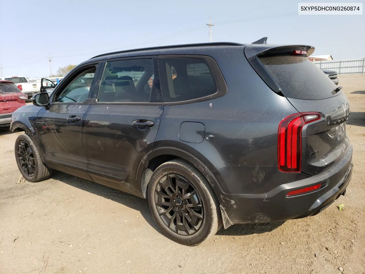 5XYP5DHC0NG260874 2022 Kia Telluride Sx