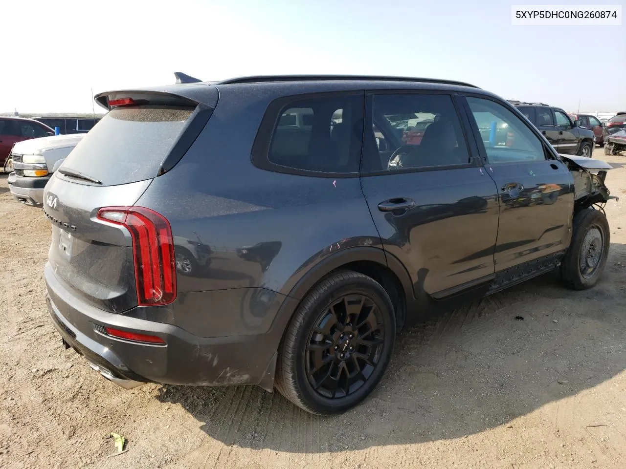 5XYP5DHC0NG260874 2022 Kia Telluride Sx