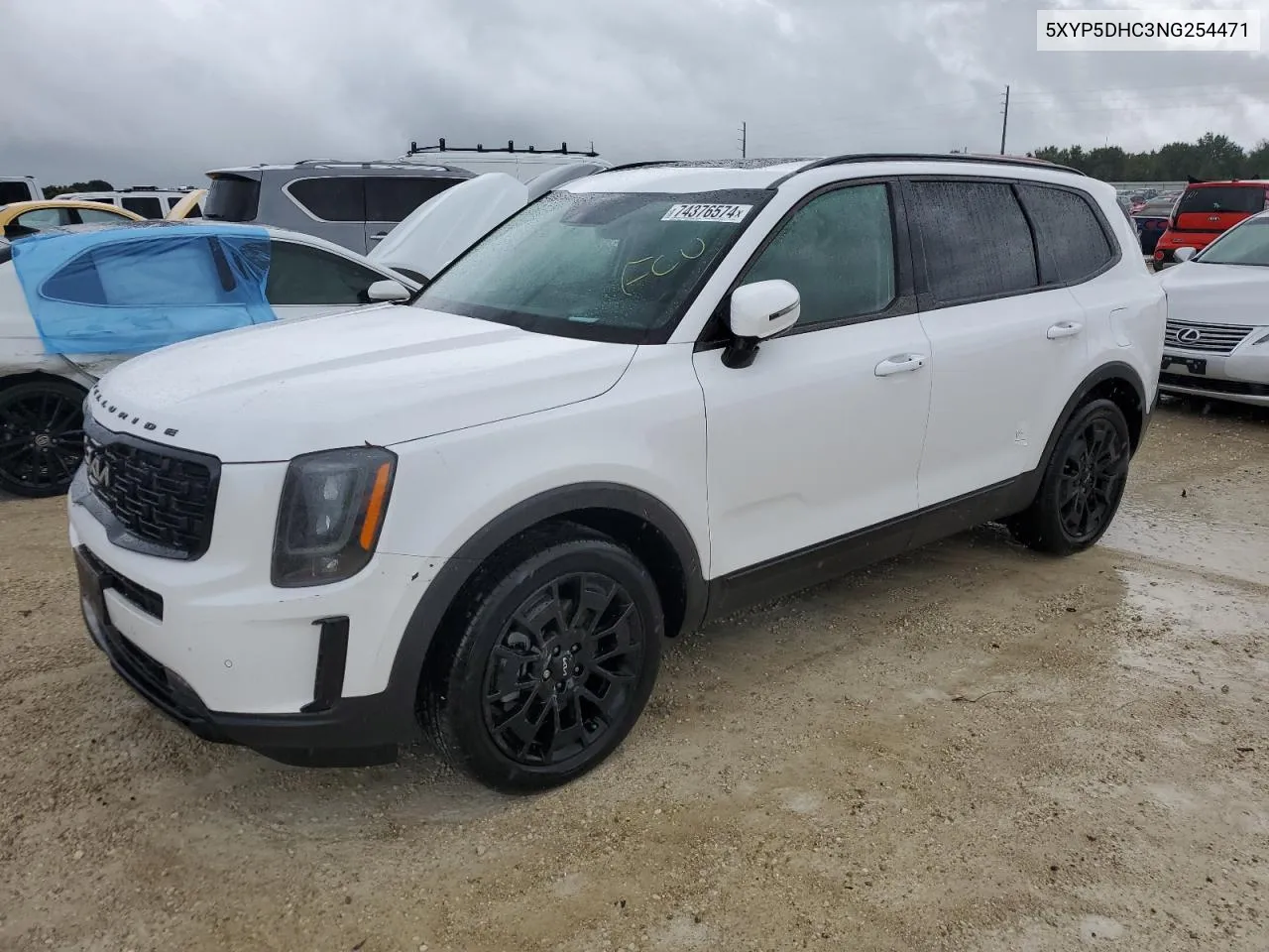 5XYP5DHC3NG254471 2022 Kia Telluride Sx