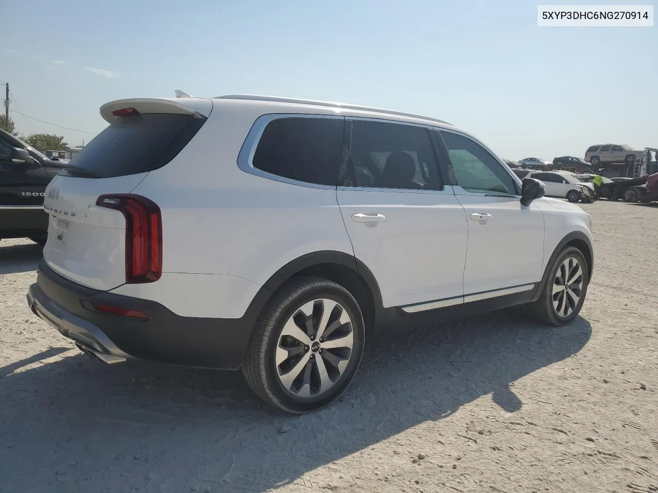 2022 Kia Telluride Ex VIN: 5XYP3DHC6NG270914 Lot: 75366664