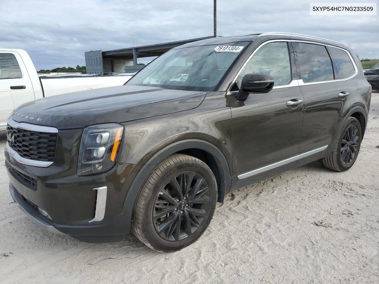 5XYP54HC7NG233509 2022 Kia Telluride Sx