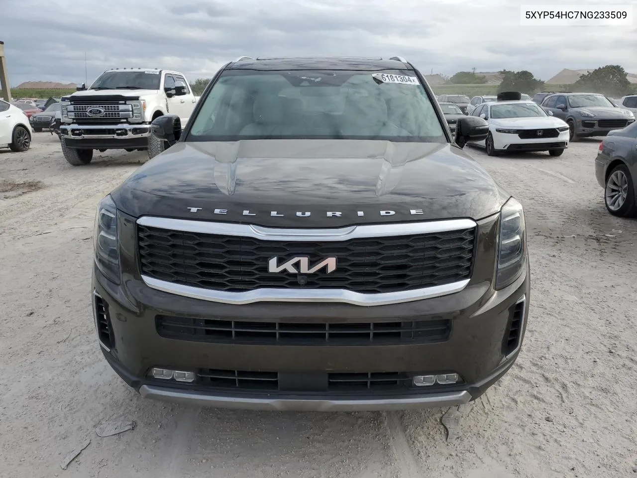 5XYP54HC7NG233509 2022 Kia Telluride Sx