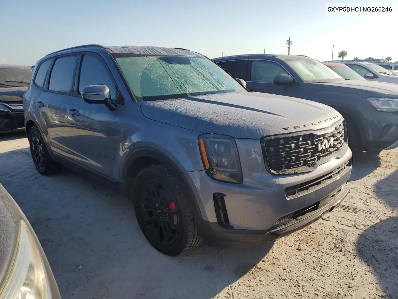 2022 Kia Telluride Sx VIN: 5XYP5DHC1NG266246 Lot: 76199244