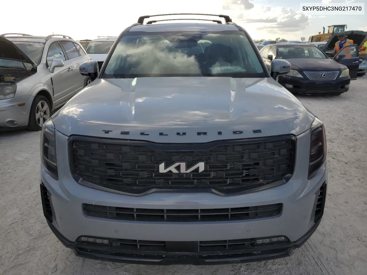 2022 Kia Telluride Sx VIN: 5XYP5DHC3NG217470 Lot: 76451234