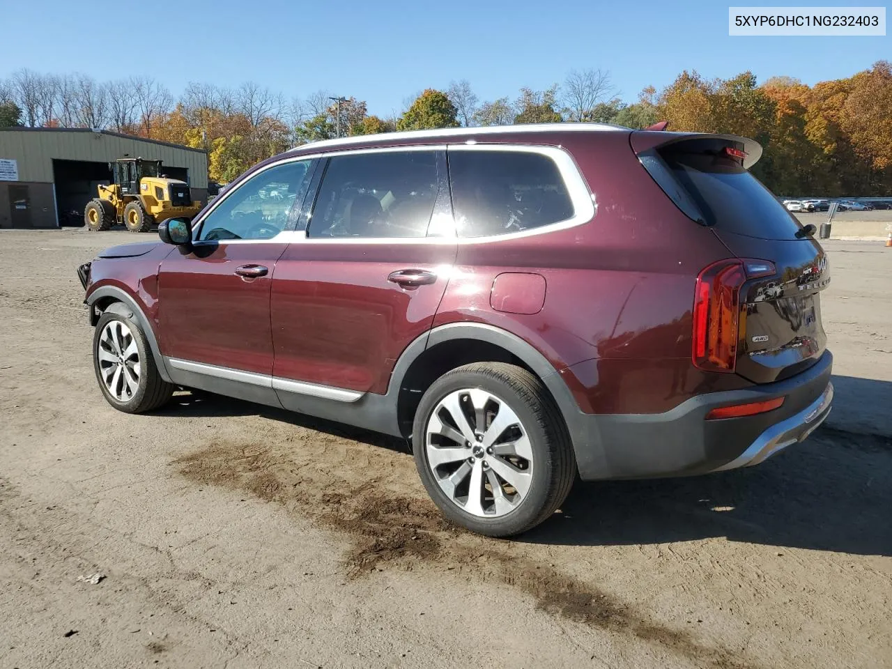 2022 Kia Telluride S VIN: 5XYP6DHC1NG232403 Lot: 76916634