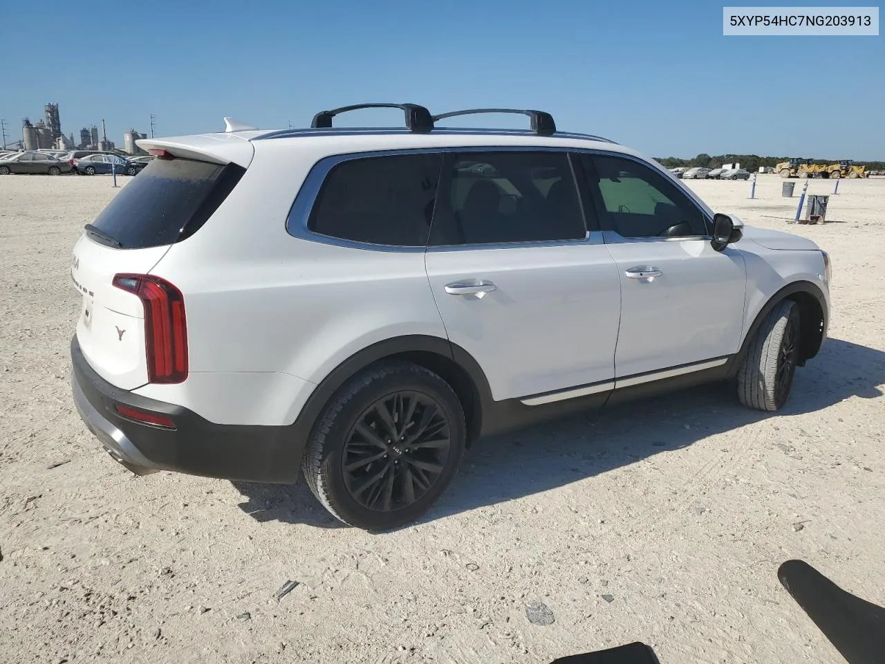 2022 Kia Telluride Sx VIN: 5XYP54HC7NG203913 Lot: 77255274