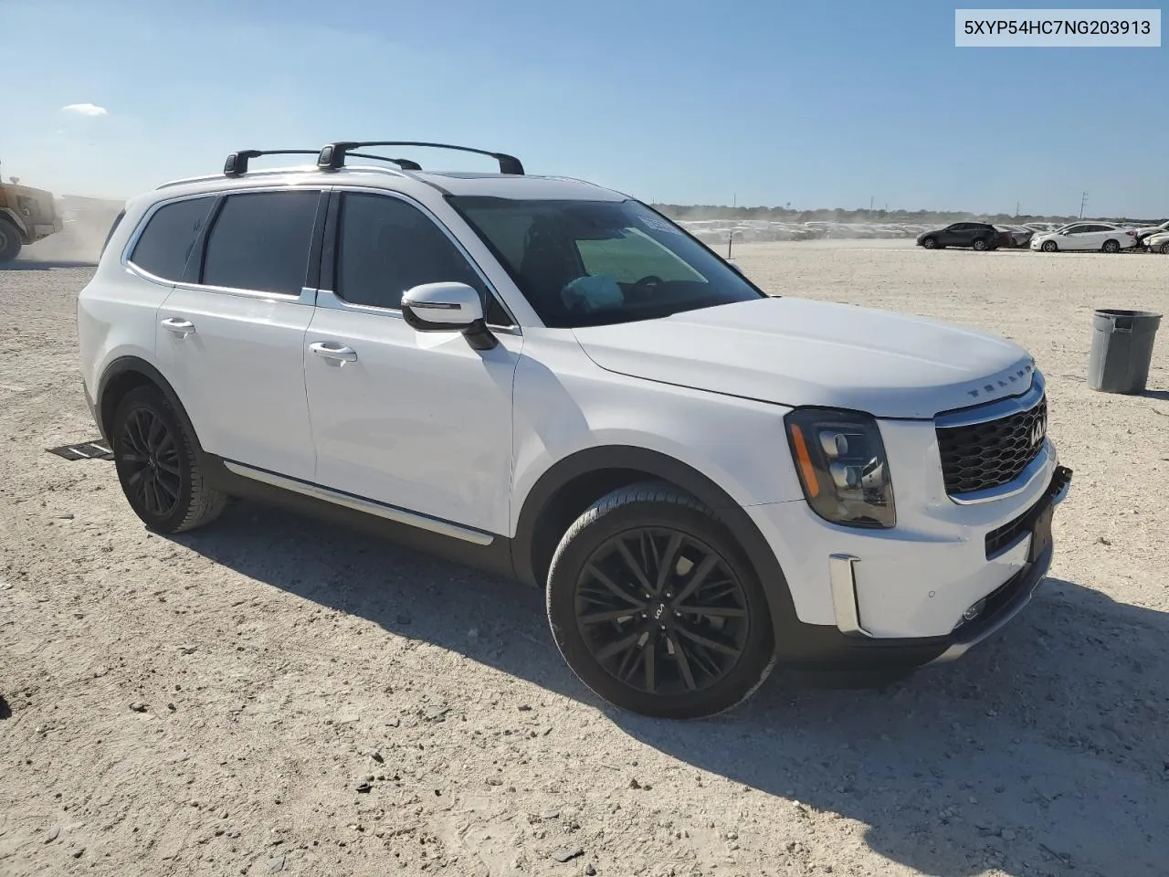 2022 Kia Telluride Sx VIN: 5XYP54HC7NG203913 Lot: 77255274