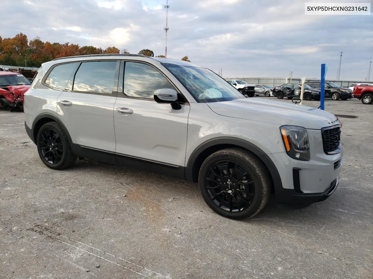 2022 Kia Telluride Sx VIN: 5XYP5DHCXNG231642 Lot: 77269724