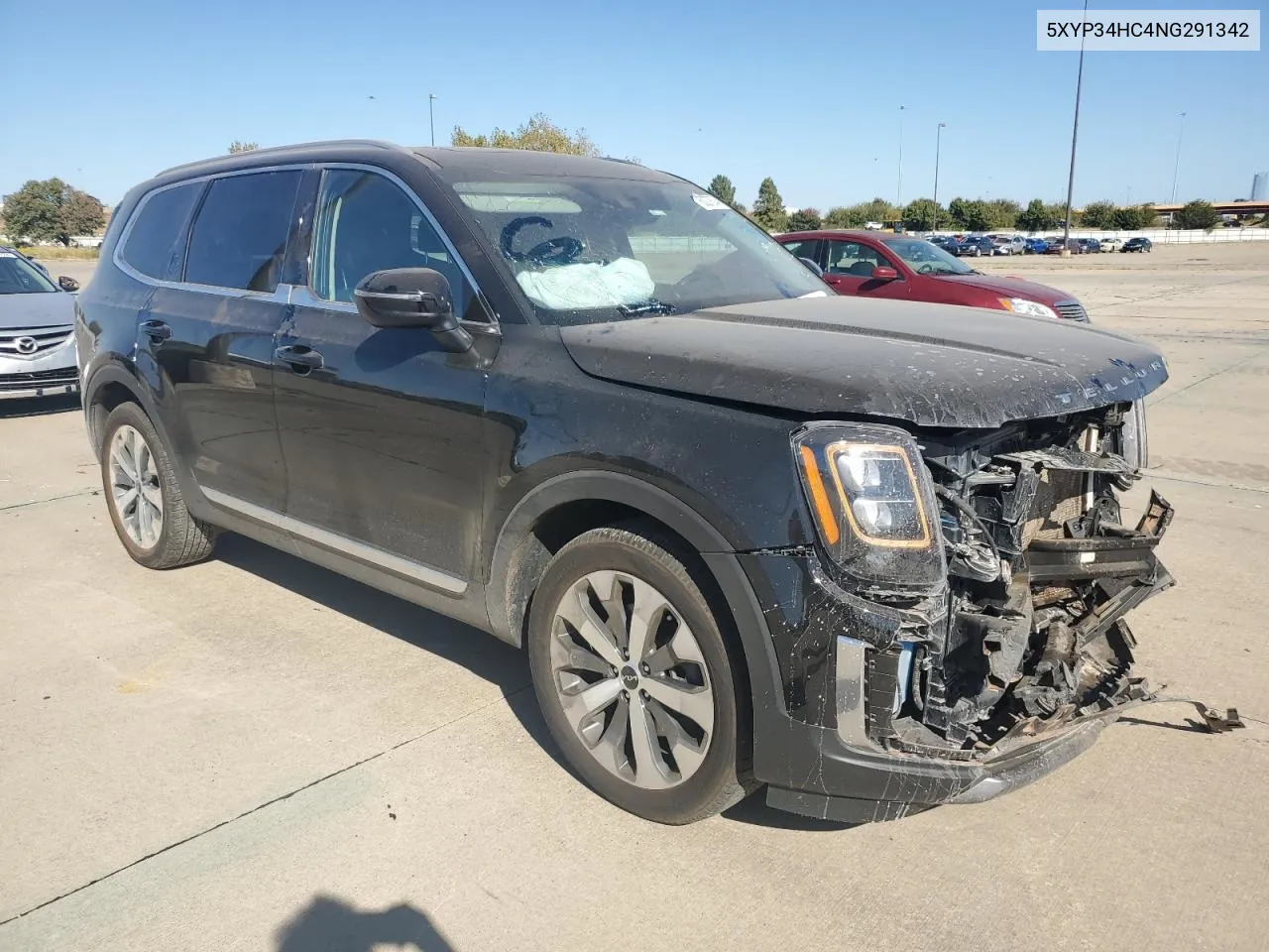 2022 Kia Telluride Ex VIN: 5XYP34HC4NG291342 Lot: 78027874