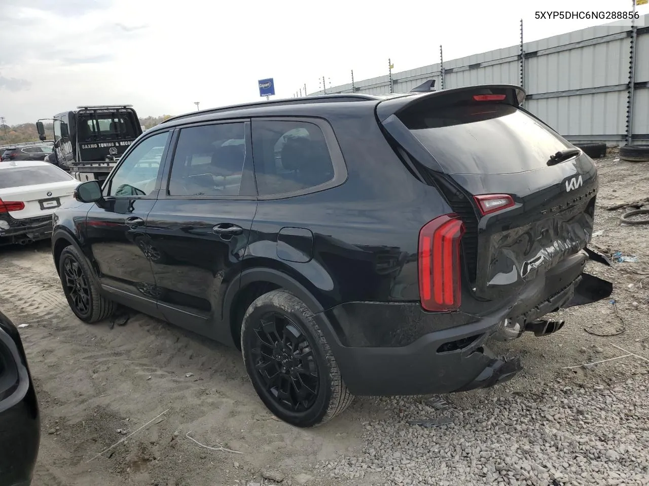 2022 Kia Telluride Sx VIN: 5XYP5DHC6NG288856 Lot: 78098174