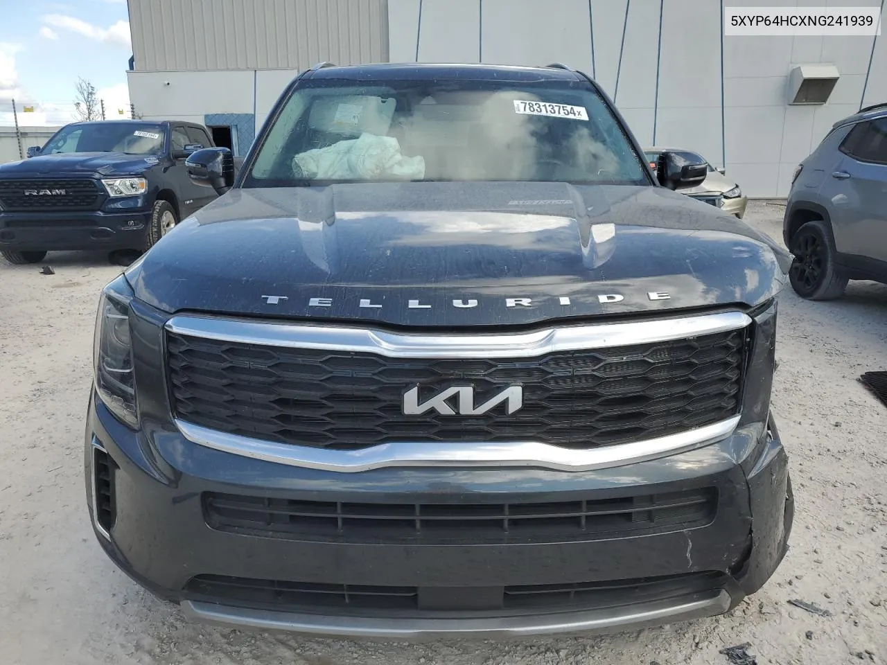 2022 Kia Telluride S VIN: 5XYP64HCXNG241939 Lot: 78313754