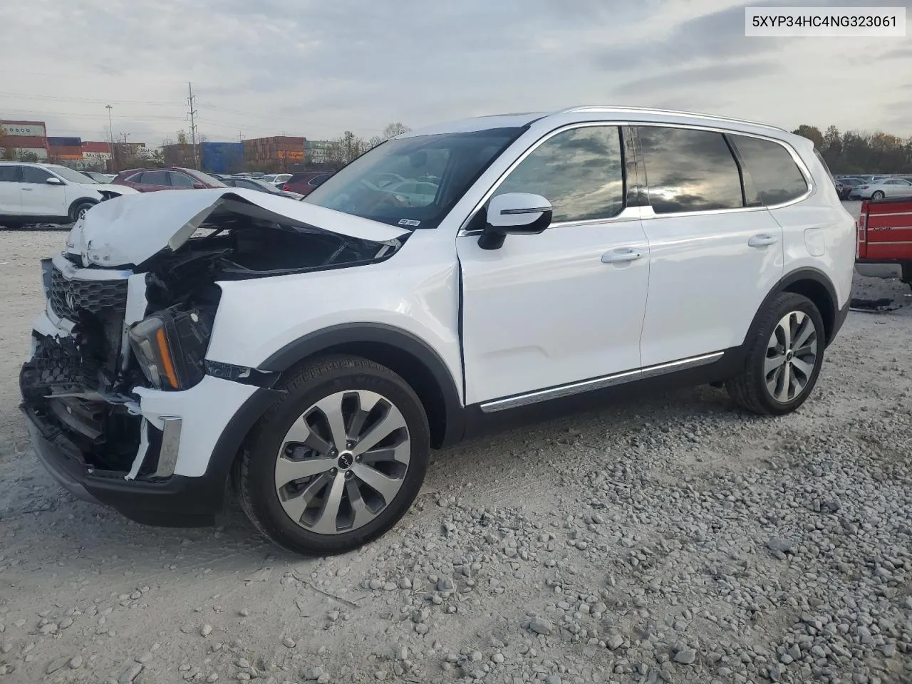 2022 Kia Telluride Ex VIN: 5XYP34HC4NG323061 Lot: 78625824