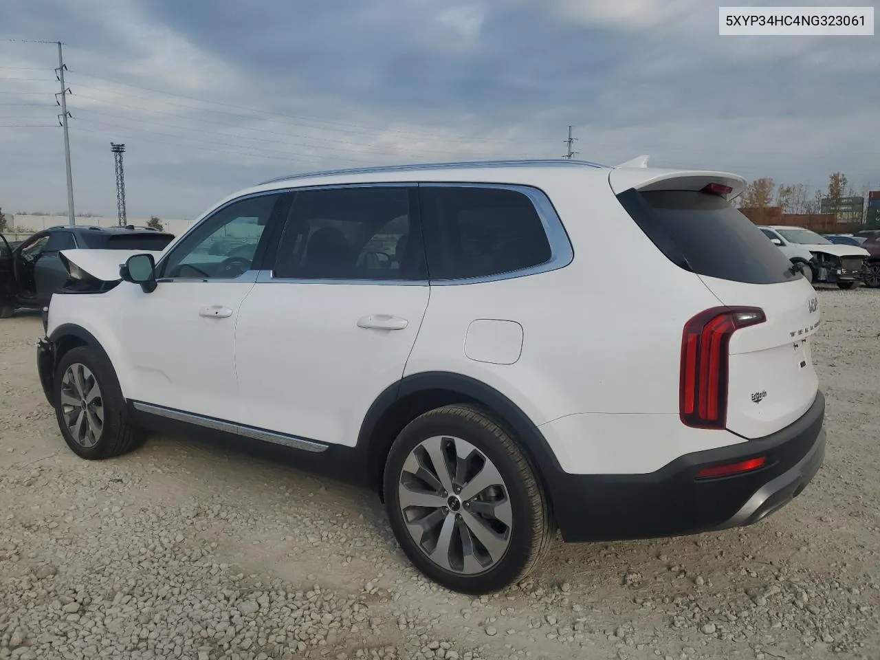 2022 Kia Telluride Ex VIN: 5XYP34HC4NG323061 Lot: 78625824