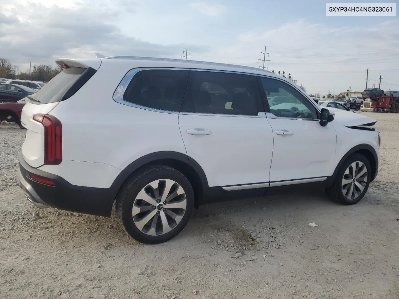 2022 Kia Telluride Ex VIN: 5XYP34HC4NG323061 Lot: 78625824