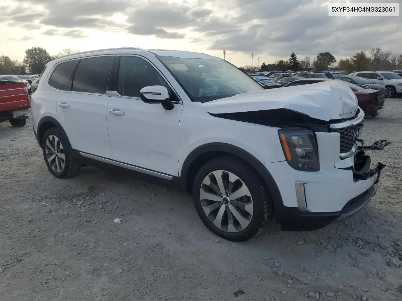 2022 Kia Telluride Ex VIN: 5XYP34HC4NG323061 Lot: 78625824