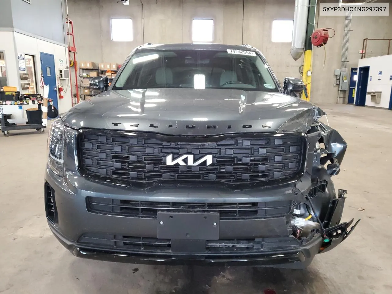 2022 Kia Telluride Ex VIN: 5XYP3DHC4NG297397 Lot: 79748594