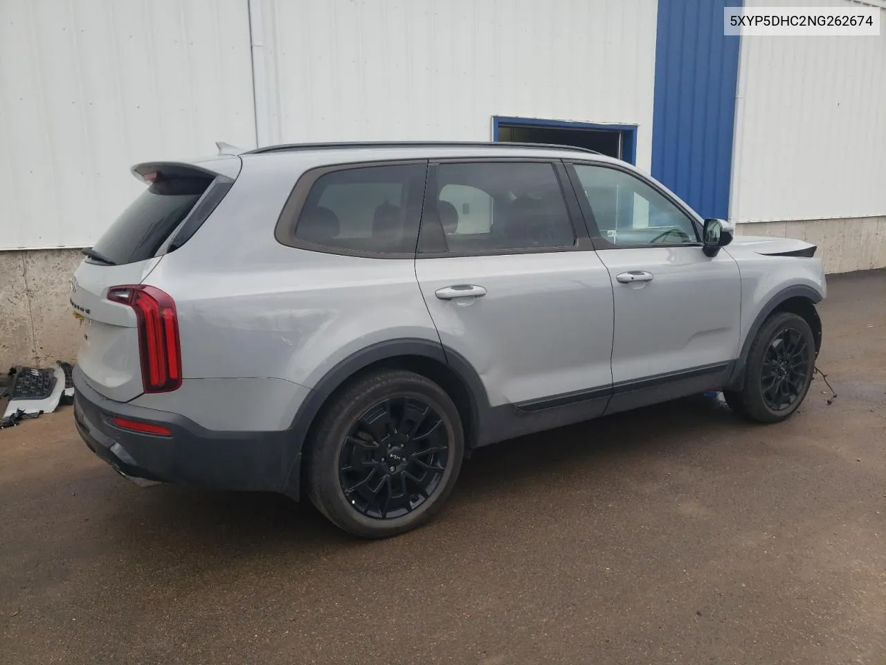 2022 Kia Telluride Sx VIN: 5XYP5DHC2NG262674 Lot: 80206154