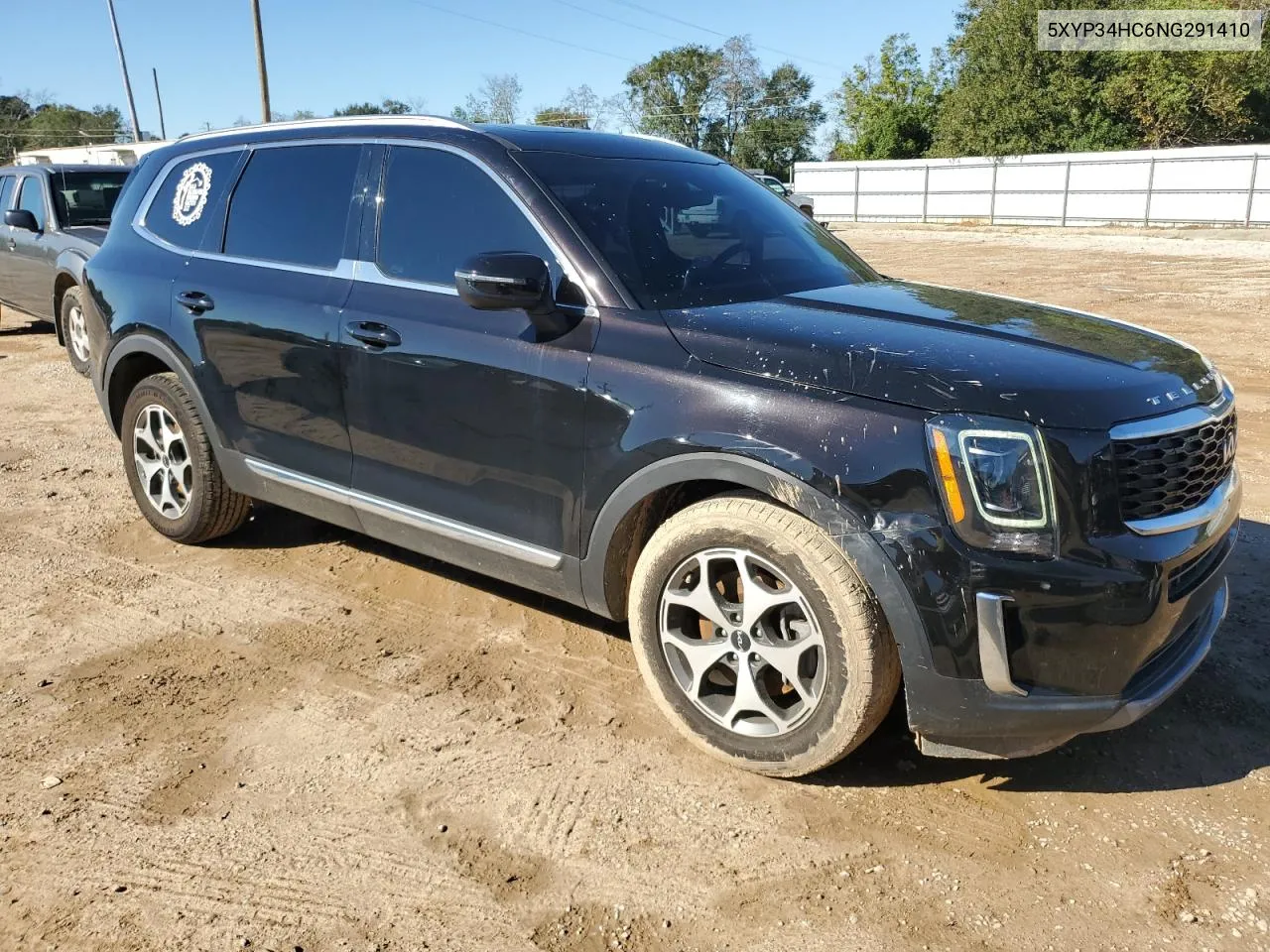 2022 Kia Telluride Ex VIN: 5XYP34HC6NG291410 Lot: 80865804