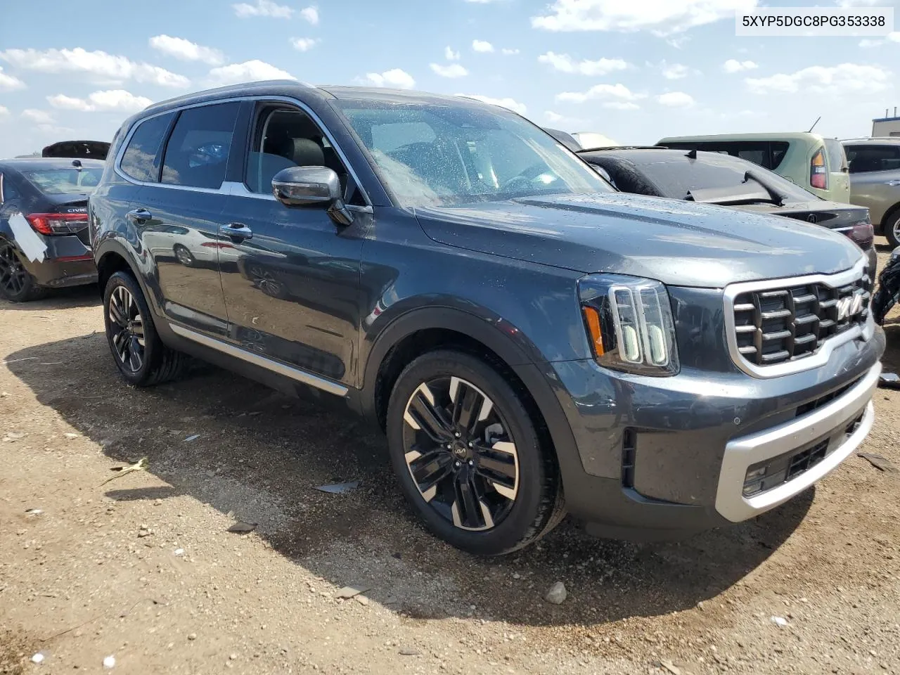 2023 Kia Telluride Sx VIN: 5XYP5DGC8PG353338 Lot: 56093414