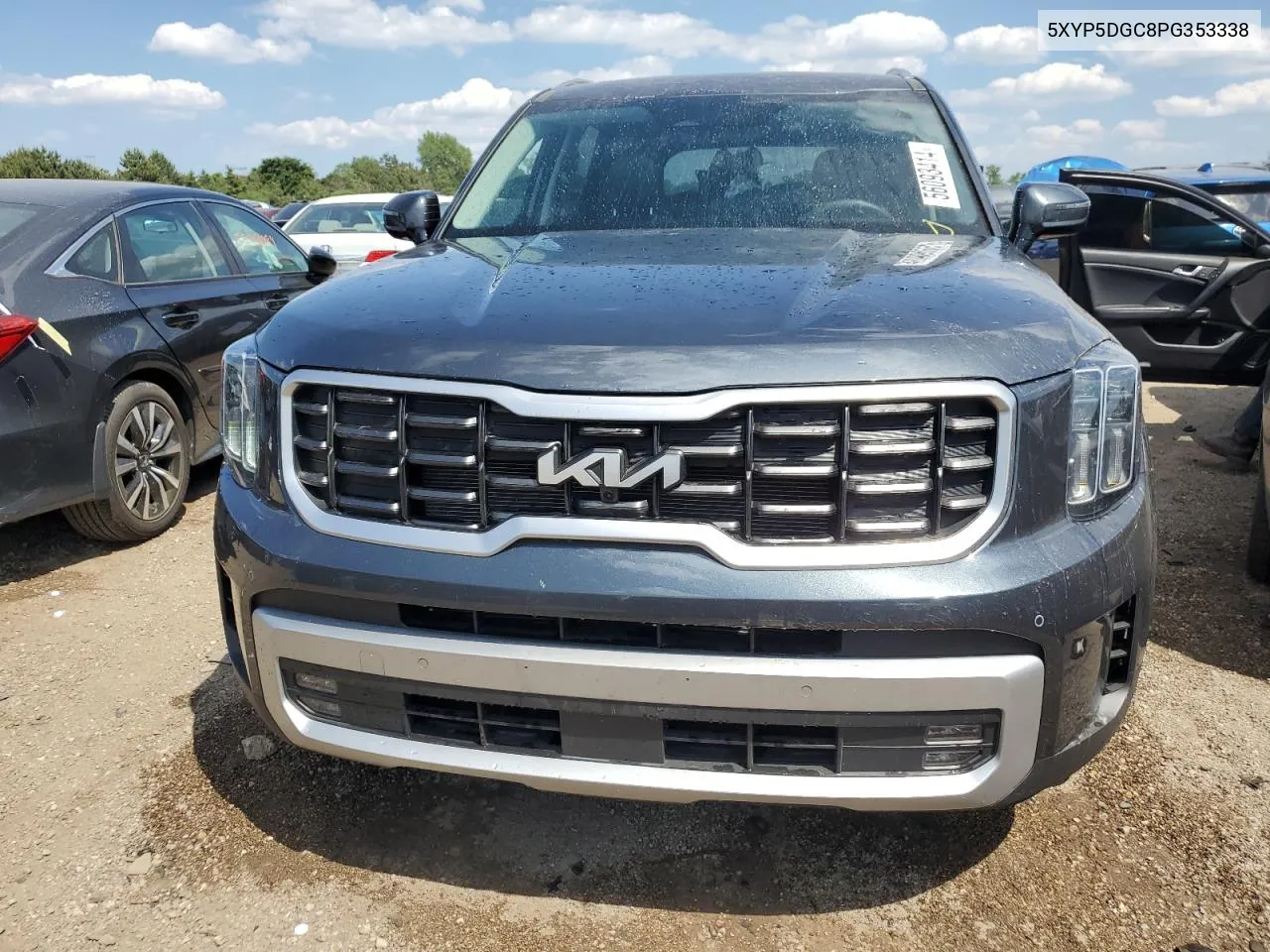 2023 Kia Telluride Sx VIN: 5XYP5DGC8PG353338 Lot: 56093414